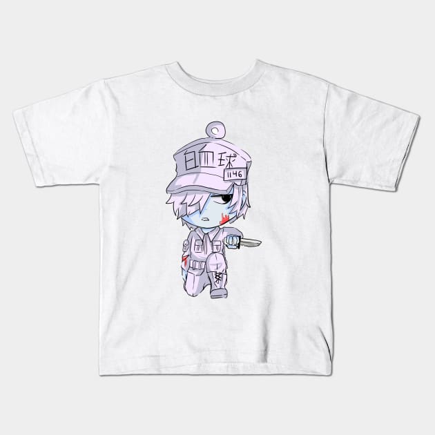 hataraku saibou Kids T-Shirt by tizy